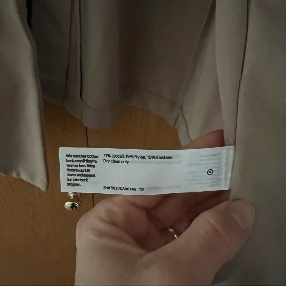 Eileen Fisher Tan Blazer - Picture 9 of 12